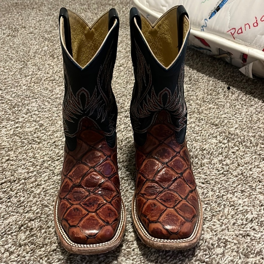 Horse Power Boys Square Toe Boot